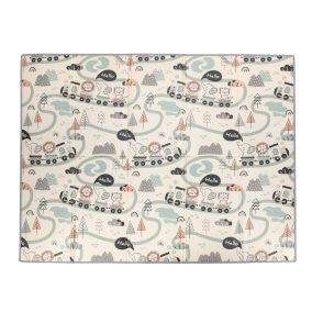   FreeON összehajtható játszószőnyeg 200x150 cm- Magic Road