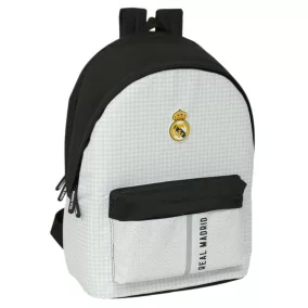 Real Madrid hátizsák, iskolatáska fehér Laptop