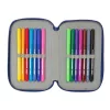 Barcelona tolltartó teli dupla 29 db-os sötétkék