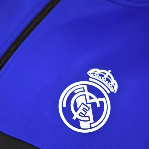Real Madrid melegítő garnitúra felnőtt kék-fekete