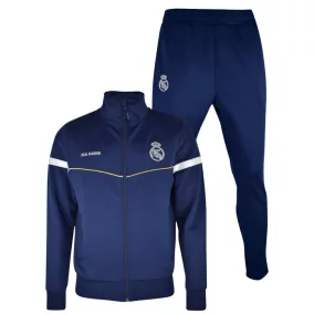 Real Madrid melegítő garnitúra felnőtt Navy Gold