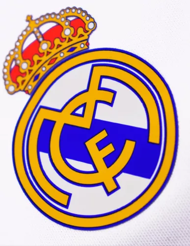 Real Madrid melegítő garnitúra felnőtt fehér-narancs-fekete