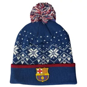 Barcelona sapka kötött felnőtt Christmas