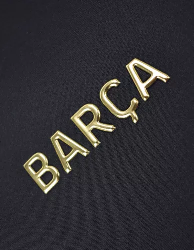 Barcelona melegítő garnitúra felnőtt fekete arany