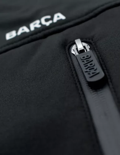 Barcelona kabát Softshell fekete felnőtt