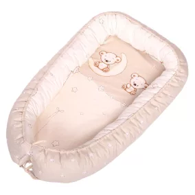 Moni DOMBABY Babafészek  50x75cm  BÉZS CSILLAGOS