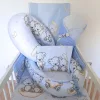 Moni DOMBABY Babafészek  50x75cm  KÉK CSILLAGOS