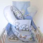 Moni DOMBABY Babafészek  50x75cm  KÉK CSILLAGOS