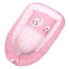 Moni DOMBABY Babafészek  50x75cm PINK CSILLAGOS