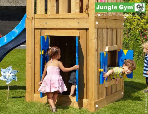 Kerti játszótér - Jungle Gym Playhouse modul 125 cm ajándék vágással