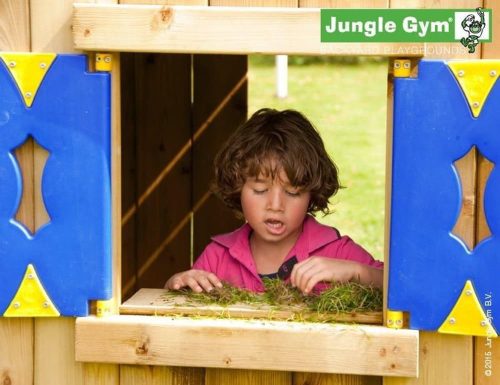 Kerti játszótér - Jungle Gym Playhouse modul 125 cm ajándék vágással
