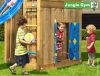 Kerti játszótér - Jungle Gym Playhouse modul 145 cm ajándék vágással