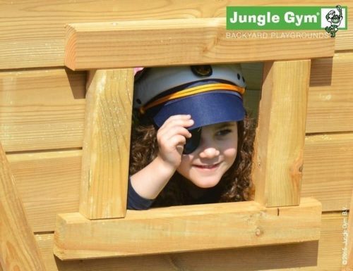 Kerti játszótér - Jungle Gym Boat modul ajándék vágással