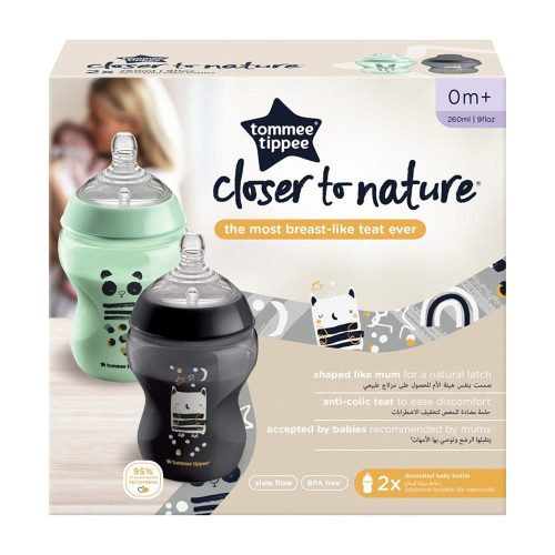 Tommee Tippee cumisüveg Natural Start 2x260 ml fiú