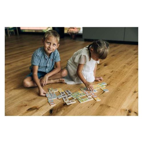 FreeON free2play Domino Safari – Fa társasjáték - 28 db-os