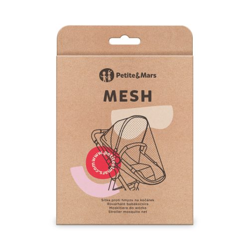 PETITE&MARS Rovarháló babakocsira Mesh univerzális