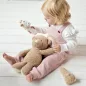 NATTOU Plüss játék csörgő Teddy zsiráf 14 cm, 0m+