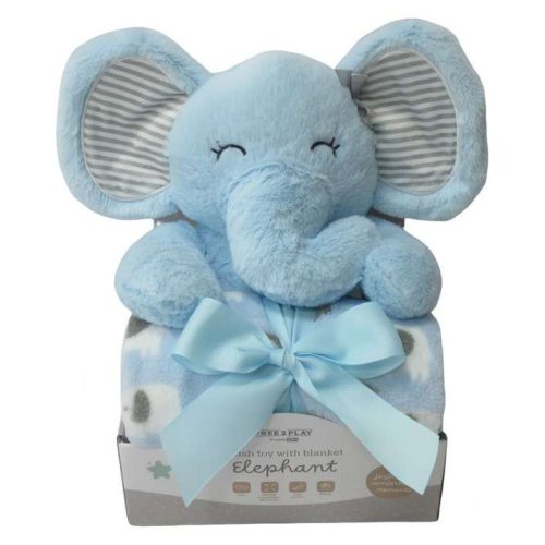 Free 2 Play Plüssjáték Takaróval – Elefánt