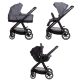 FreeON Opty 3 az 1-ben babakocsi szett – szürke