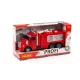 Moni Polesie műanyag tűzoltó kamion piros