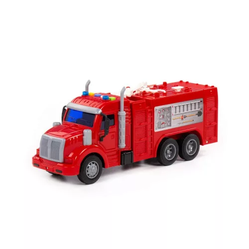 Moni Polesie műanyag tűzoltó kamion piros