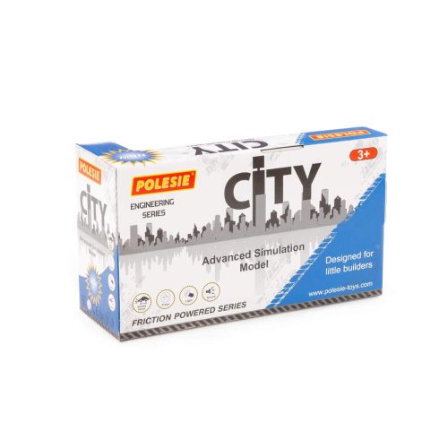 Moni Polesie műanyag vontatóautó fényekkel, hangokkal kék