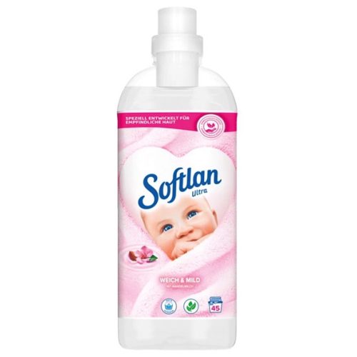 Softlan Öblítő 1L (12Db/Karton) Ultra Weich & Mild Sensitive