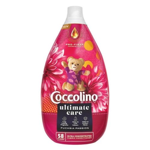 Coccolino Öblítő Ultra Koncentrátum 870Ml (6Db/Karton) Fuchsia Passion