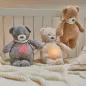   NATTOU Usínaček plüss zenei fényjelzővel és sírásérzékelővel 4 az 1-ben Sleepy Bear Beige 0m+