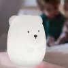 NATTOU Nagy méretű, 16 cm-es szilikon éjszakai fény medve