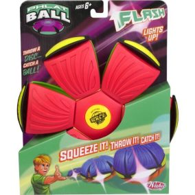   Phlat Ball Flash: Frizbilabda, LED fényhatással - Piros-Zöld