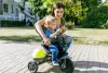 QPLAY Háromkerekű Cosy Szürke, kor 10-72 hónap