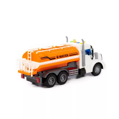 Moni Polesie műanyag vízszállító kamion fehér/narancs