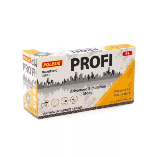 Moni Polesie műanyag vízszállító kamion fehér/narancs