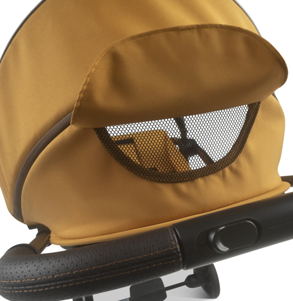Leclerc Influencer Air könnyű sport babakocsi fekete mózeskosár- Gold Mustard (900000883) Leclerc Influencer Air könnyű sport babakocsi fekete mózeskosár- Gold Mustard (900000883)