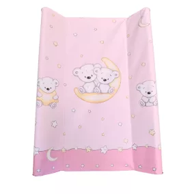 Moni Dombaby pelenkázó lap kemény m70x50 cm macis pink