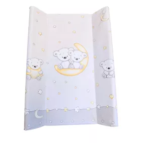 Moni Dombaby pelenkázó lap kemény m70x50 cm macis szürke