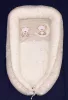 Moni Dombaby babafészek 50x75cm macis szürke