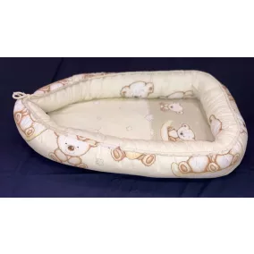 Moni Dombaby babafészek 50x75cm macis bézs