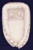 Moni Dombaby babafészek 50x75cm macis bézs