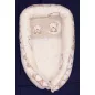 Moni Dombaby babafészek 50x75cm macis bézs