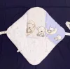 Moni Dombaby kókuszpólya 68x68 macis kék