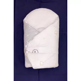 Moni Dombaby kókuszpólya 68x68 macis szürke
