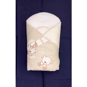 Moni Dombaby kókuszpólya 68x68 macis bézs