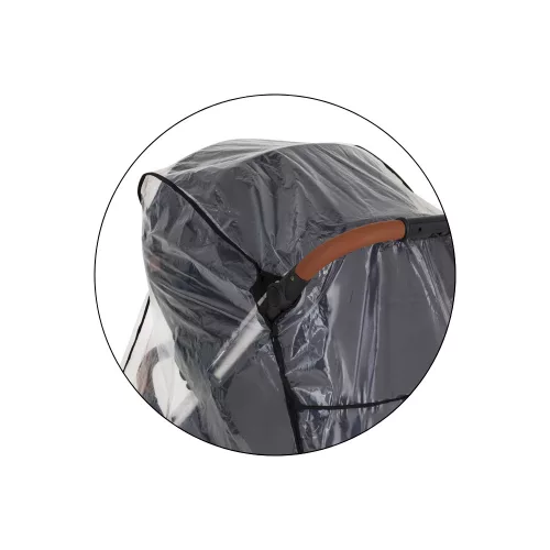 PETITE&MARS Rainy Large Esővédő nagyobb méretű sport babakocsira