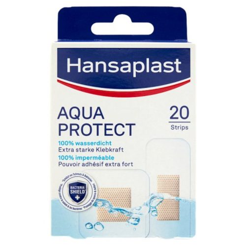 Hansaplast Sebtapasz Aqua Protect, Vízálló 20Db/Csg (10Csg/Karton)