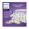Philips AVENT Natural Response szoptatási készlet kézi mellszívóval és MW sterilizátorral
