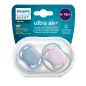   Philips AVENT SCF085/34 Játszócumi Ultra air neutral 6-18hó lányos kék, 2db