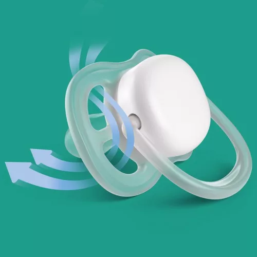 Philips AVENT SCF349/18 Játszócumi Ultra air 18hó+ fiús (elefánt), 2db