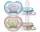 Philips AVENT SCF085/59 Játszócumi Ultra air mintás 0-6hó lányos (szivárvány), 2db